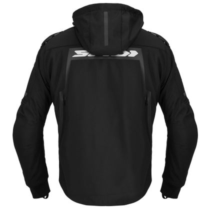 Spidi HOODIE WARRIOR H2OUT Motorradjacke - Schwarz