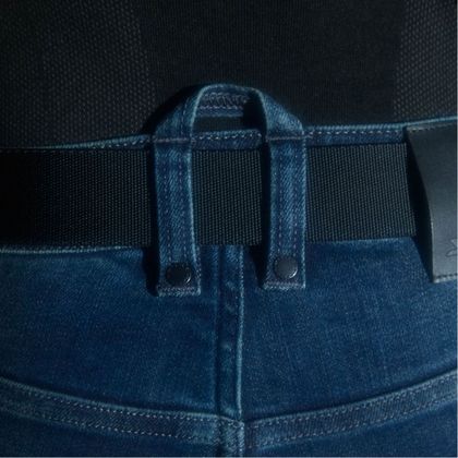 Jean Moto Spidi J-FIT SUPERSLIM TECH - Straight - Bleu