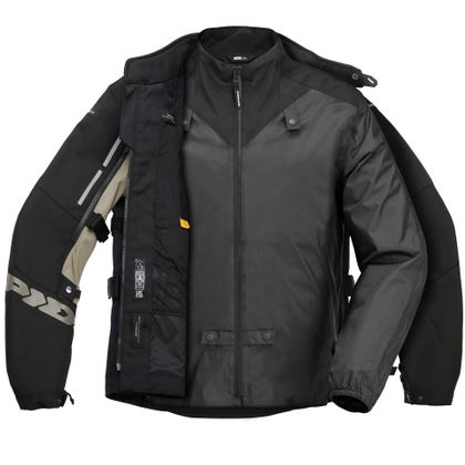 Veste de pluie Spidi RAIN CHEST - Noir