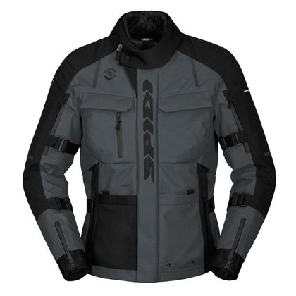 Spidi TOUR EVO 2 Universal Motorcycle Jacket - Black / Grey Ref : SPI0635 