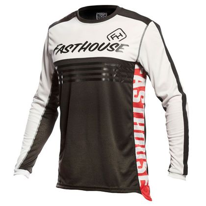 Camiseta de motocross FASTHOUSE GRINDHOUSE SPLIT BLACK WHITE 2021 Ref : FAS0075 