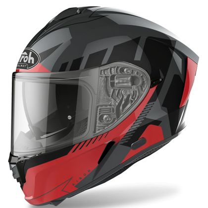 Casque Airoh SPARK - RED - GLOSS - Rouge / Blanc Ref : AR1201 