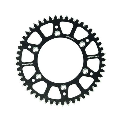 Scar SUZUKI RM RMZ - 48 teeth Crown - Black Ref : SCR0562 / SRS430-48BK 