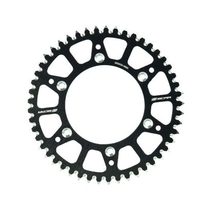 Couronne Scar KTM / Husqvarna / Gasgas - 51 dents - Noir Ref : SCR0632 / SRS530-51BK 