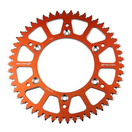 Couronne Scar KTM / Husqvarna / Gasgas - 48 dents - Orange Ref : SCR0634 / SRS530-48OR 