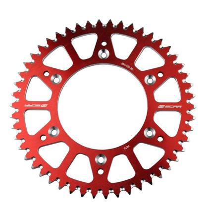Couronne Scar HONDA CR CRF BETA- 48 dents - Rouge Ref : SCR0556 / SRS230-48RD 