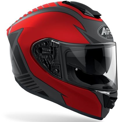 Airoh ST 501 - TYPE MATT Helm - Rood / Zwart