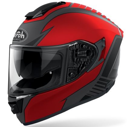 Airoh ST 501 - TYPE MATT Helm - Rood / Zwart Ref: AR1136 
