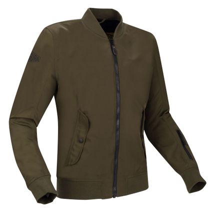 Blouson Moto Segura VELVET VENTED - Vert