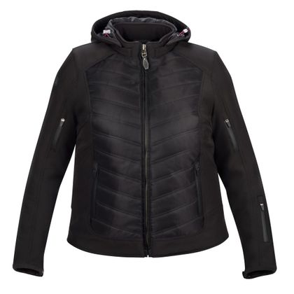 Segura LADY NATCHO 2 QUEEN SIZE Motorjas - Zwart Ref: SG1542 