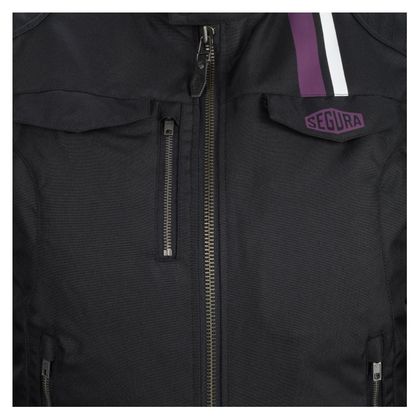 Segura LADY SCORPIO QUEEN SIZE Motorbike Jacket - Black