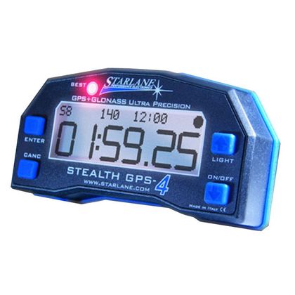 Cronometro Starlane stealth GPS-4 LITE IP universale - Nero