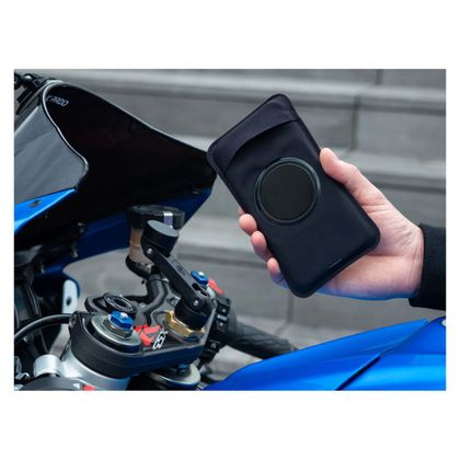 Support Smartphone Shapeheart magnétique pour demi-guidon de moto BOOST