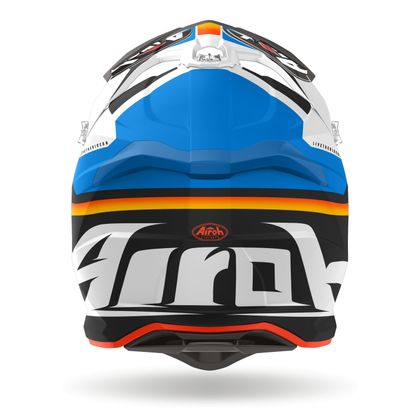 Casco de motocross Airoh STRYKER - GLAM 2023 - Azul / Blanco