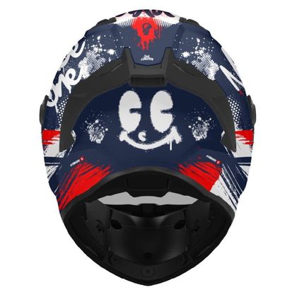 Casque intégral MT HELMETS STINGER 2 - ROCKET ENFANT - Bleu / Blanc