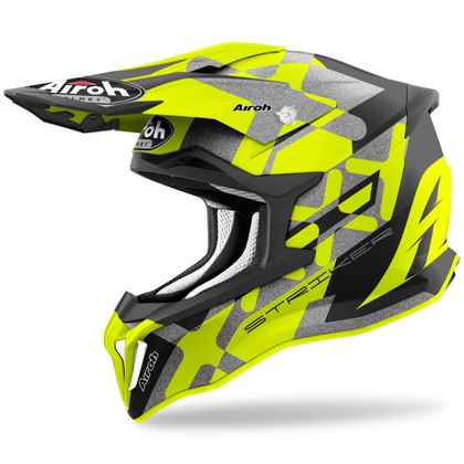 Casco de motocross Airoh STRIKER - XXX - YELLOW MATT 2023 Ref : AR1110 