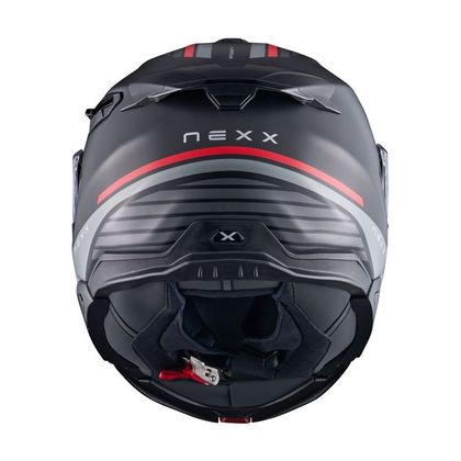Casque Nexx X.LIFETOUR - GLOBE - Noir / Rouge