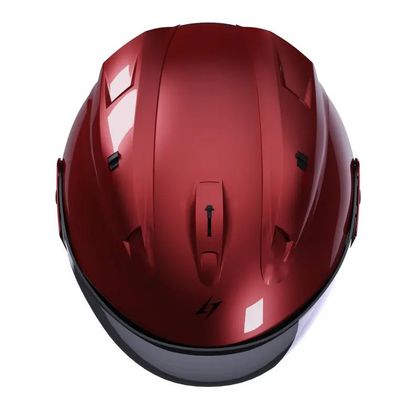 Stormer SUN EVO 2.0 SOLID Jet helmet - Red