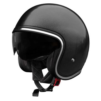 Casque jet Stormer AURA SOLID - Noir Ref : SR0076 