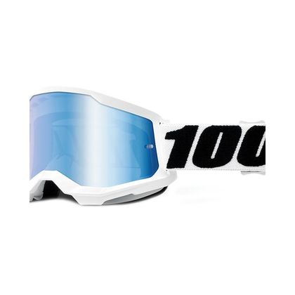 Maschera da cross 100% STRATA 2 - EVEREST - IRIDIUM BLUE 2023