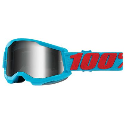 Gafas de motocross 100% STRATA 2 - SUMMIT - IRIDIUM SILVER 2022 Ref : CE0828 / NPU 