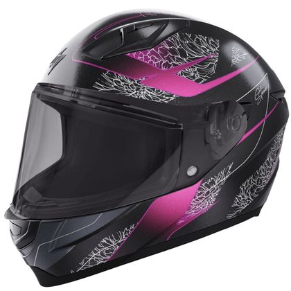 Casque intégral Stormer STRIKE BLOSSOM - Violet / Rose Ref : SR0081 
