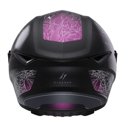 Casque intégral Stormer STRIKE BLOSSOM - Violet / Rose