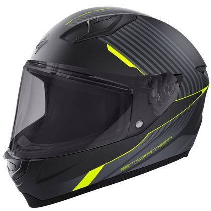 Casque intégral Stormer STRIKE CURVE - Jaune Ref : SR0083 
