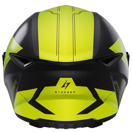 Casque intégral Stormer STRIKE DUKE - Noir / Jaune