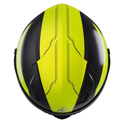 Casque intégral Stormer STRIKE DUKE - Noir / Jaune
