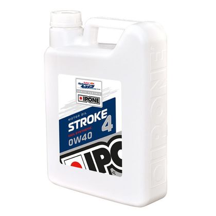 Huile moteur Ipone STROKE 4 0W40 100% synthése 4 LITRES Universel Ref : IP0031 / 800001 