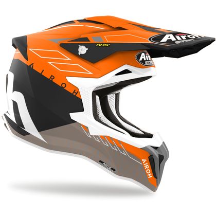 Casco de motocross Airoh STRYKER - SKIN 2023 - Naranja