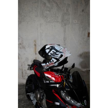 Kask integralny Shark SKWAL CUP REPLICA ZARCO SUZUKA MAT - Czarny / Biały