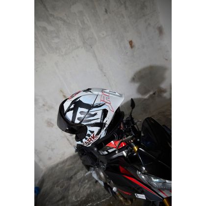 Kask integralny Shark SKWAL CUP REPLICA ZARCO SUZUKA MAT - Czarny / Biały