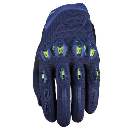 Five STUNT EVO 2 Handschuhe - Blau / Gelb Ref : FV0376-C65317 