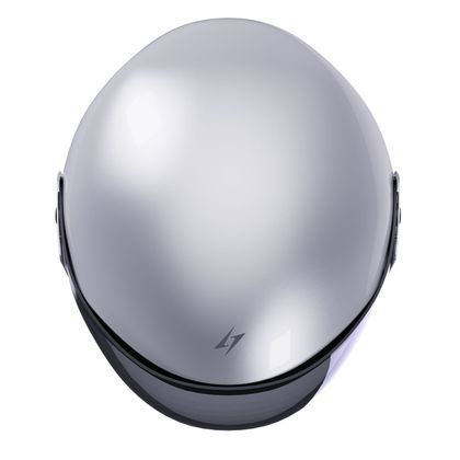 Casque jet Stormer SUN 2.0 SOLID - Blanc