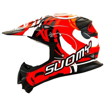 Casco de motocross Suomy MR JUMP - VORTEX - RED 2023