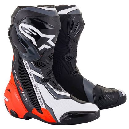 Alpinestars SUPERTECH R Stiefel - Schwarz / Rot Ref : AP12256-C57322 