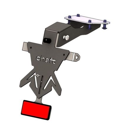 Support de plaque Chaft Noir - Noir