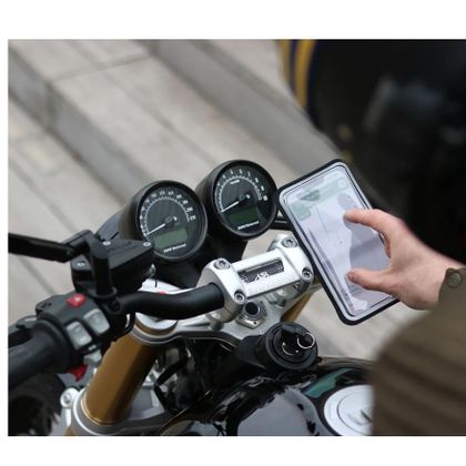 Support Smartphone Shapeheart téléphone pour guidon de moto PRO