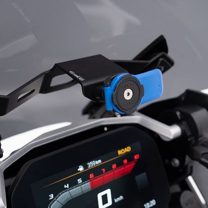 Support Smartphone Quad Lock Platine Quad Lock x BCD pour BMW R 1200GS 2013-2018 et R 1250GS 2019-2023 - Noir