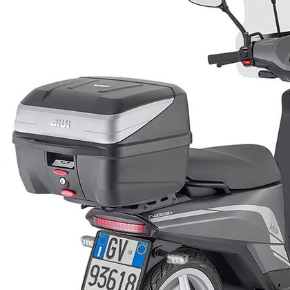 GIVI Support Top Case Monolock Sans Plaque Pour Honda Vision 50-110 (2011-2021) - Fixation Robuste Et Discrète