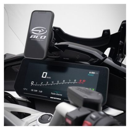 Support Smartphone Quad Lock Platine Quad Lock x BCD pour BMW K1600 GT à partir de 2022 - Noir