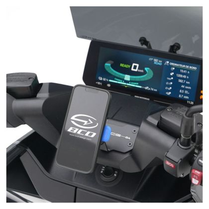Support Smartphone Quad Lock Platine Quad Lock x BCD pour BMW CE 04 à partir de 2022 - Noir