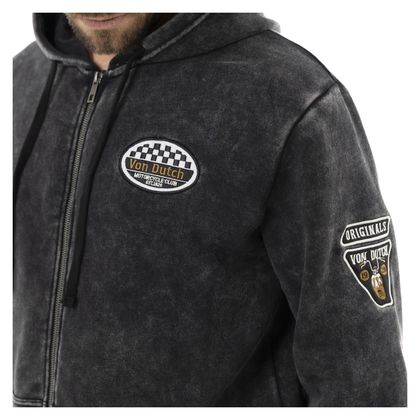 Von Dutch SOUL Sweater - Grijs / Zwart