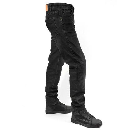 Jean Moto Harisson BARROW - Straight / Régular - Noir
