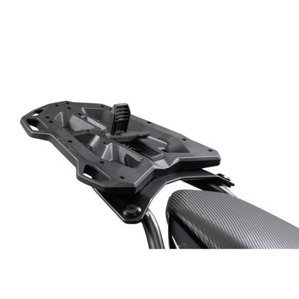 Platine SW-MOTECH d’adaptation pour porte-bagage STREET-RACK Pour TRAX topcase ADV/ION/EVO Universel - Noir