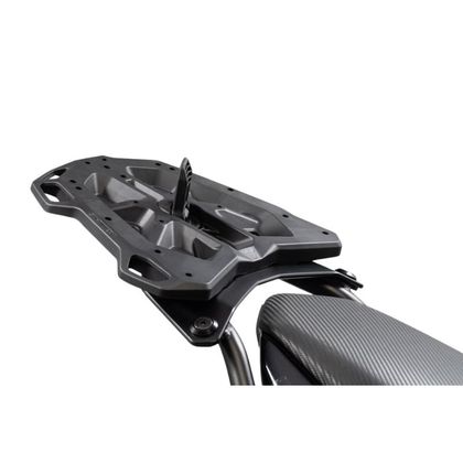 Platine SW-MOTECH d’adaptation pour porte-bagage STREET-RACK Pour TRAX topcase ADV/ION/EVO Universel - Noir