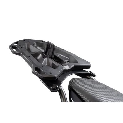 Platine SW-MOTECH d’adaptation pour porte-bagage STREET-RACK Pour TRAX topcase ADV/ION/EVO Universel - Noir