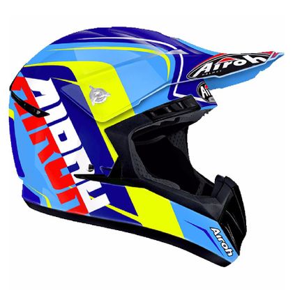Casque cross Airoh SWITCH - SIGN  - BLUE 2018